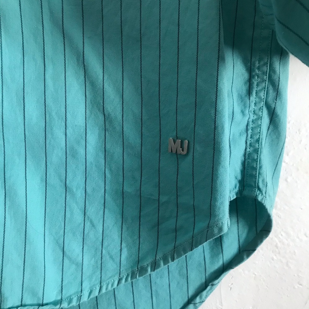 Marc By Marc Jacobs Turquoise Button Down Shirt - image 5